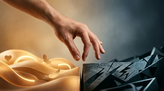 Illustration conceptuelle du copywriting avec biais de négativité pour optimiser les conversions