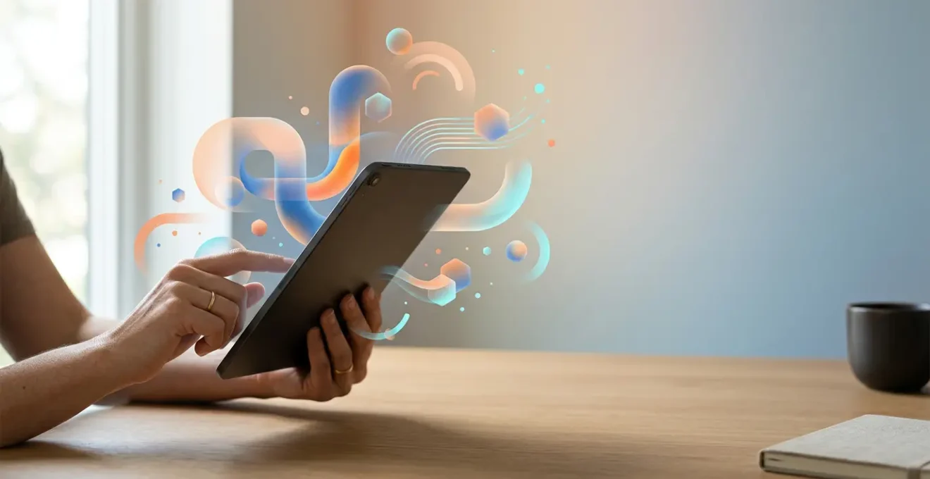 Interface utilisateur avec éléments psychologiques de conversion et parcours client visualisé